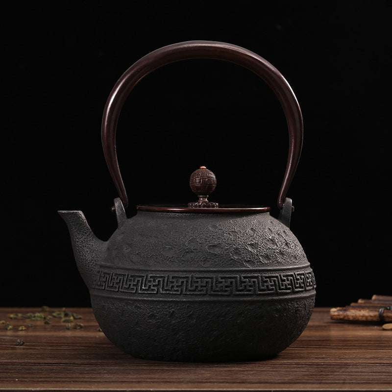 Antique Uncoated Iron Pots, Old Craftsmanship Iron Pots, Traditional Japanese Iron Pots - available at Sparq Mart