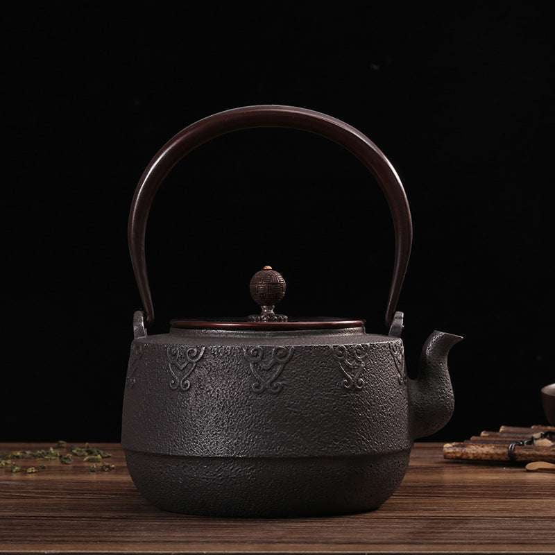 Antique Uncoated Iron Pots, Old Craftsmanship Iron Pots, Traditional Japanese Iron Pots - available at Sparq Mart