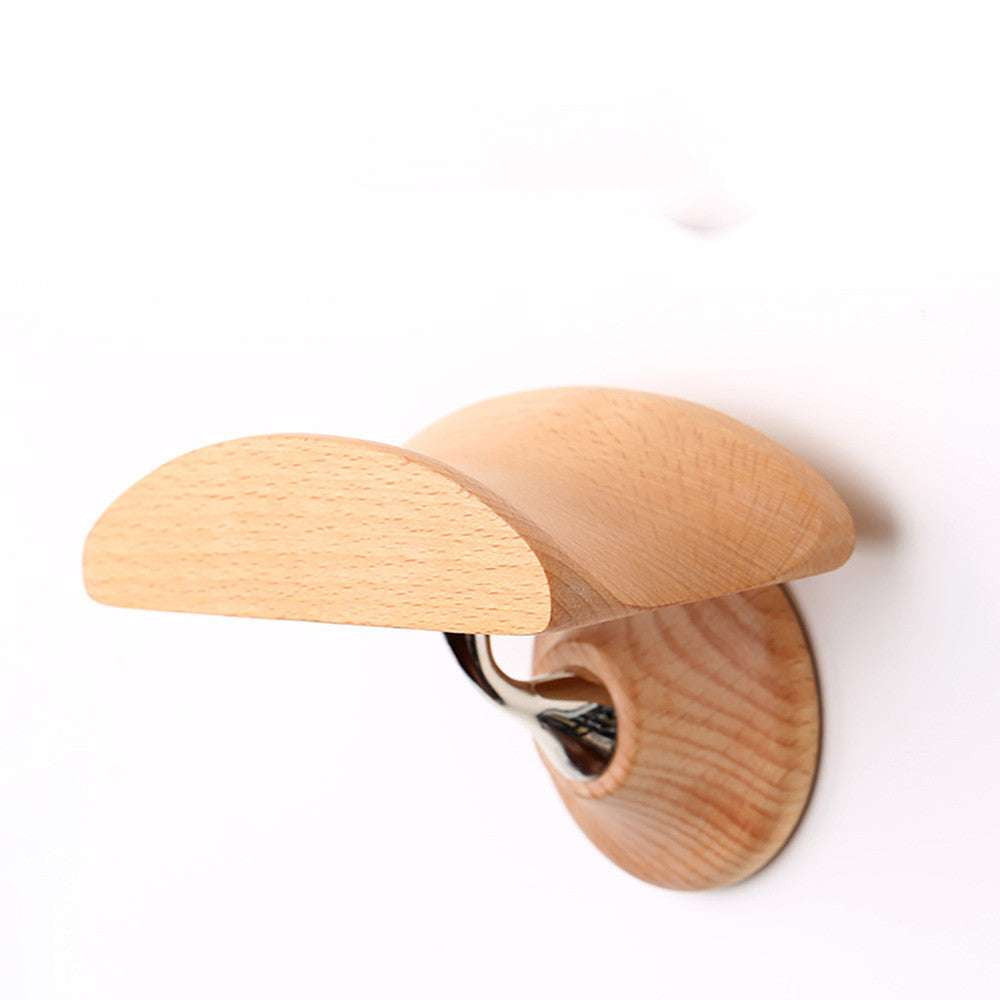 Beech Earphone Holder, Stylish Earphone Hanger, Wall-Mounted Headphone Hook - available at Sparq Mart