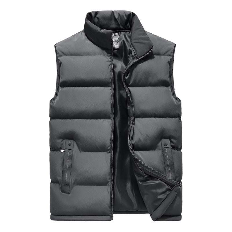 cotton vest men, large size vest, warm vest men - available at Sparq Mart