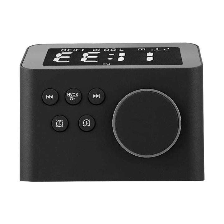 Affordable Alarm Clock, Bedside Clock, Dual USB Charger - available at Sparq Mart