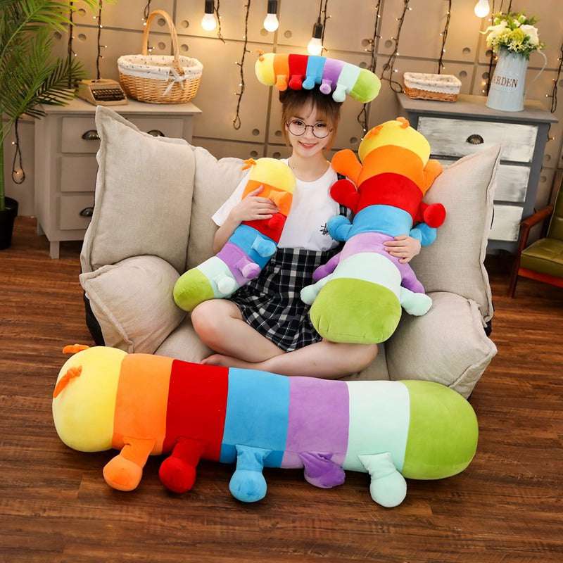 Cushion Plush Toy, Long Strip Plush Toy, Sleeping Plush Toy - available at Sparq Mart