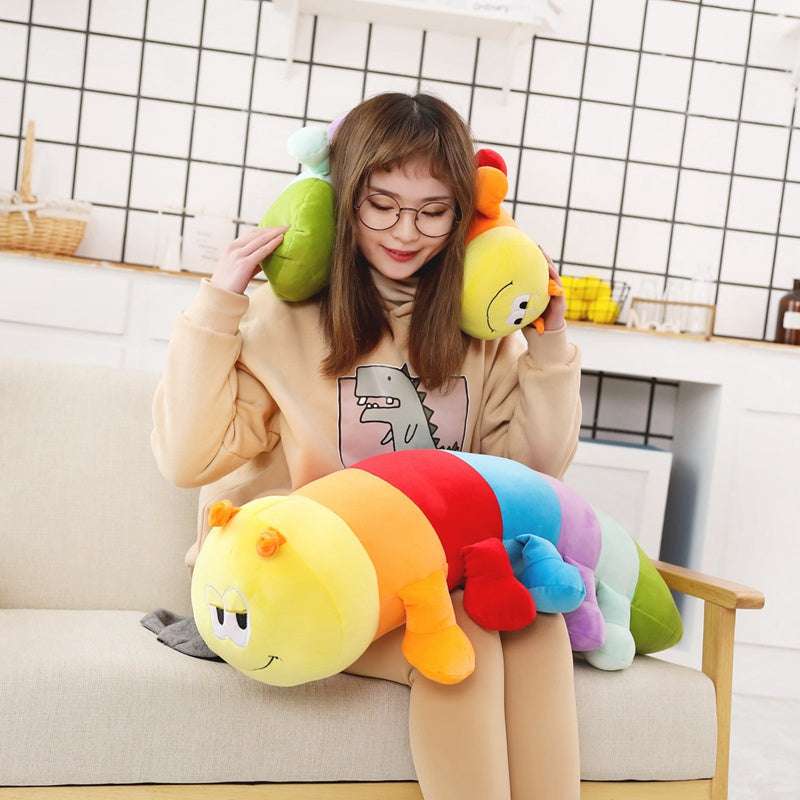 Cushion Plush Toy, Long Strip Plush Toy, Sleeping Plush Toy - available at Sparq Mart