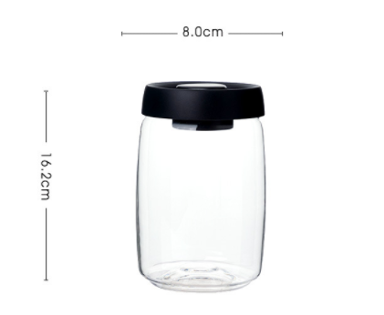 Glass jar set, Press glass jar, Vacuum glass jar - available at Sparq Mart