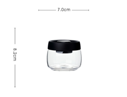 Glass jar set, Press glass jar, Vacuum glass jar - available at Sparq Mart