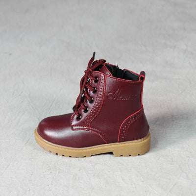 Autumn Boys Booties, Kids Leather Boots, Toddler Performance Footwear - available at Sparq Mart