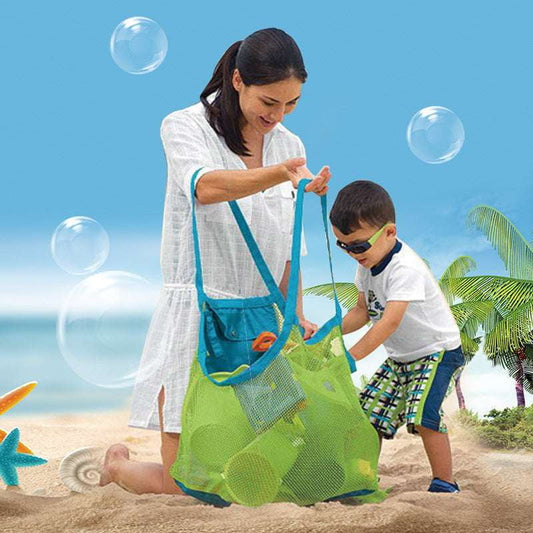 Beach Net Tote, Durable Seaside Bag, Lightweight Travel Net - available at Sparq Mart