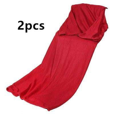 comfortable blanket hoodie, premium fleece blanket, wearable blanket red - available at Sparq Mart