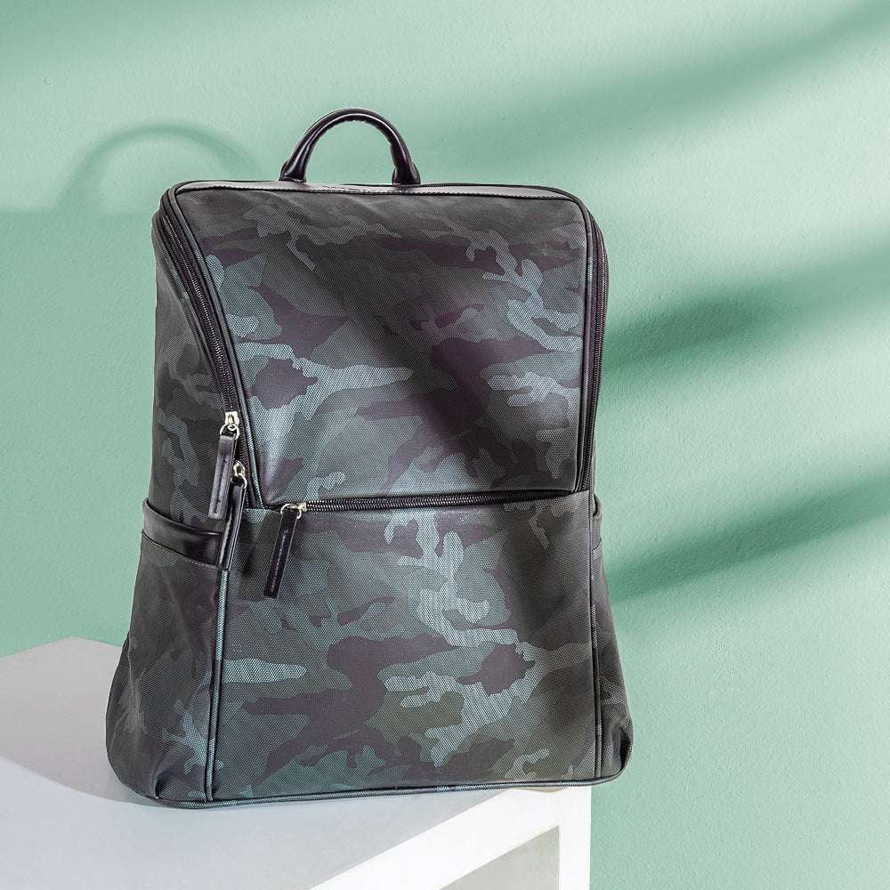 Camouflage Mummy Bag, Multifunctional Baby Bag, Waterproof Diaper Backpack - available at Sparq Mart