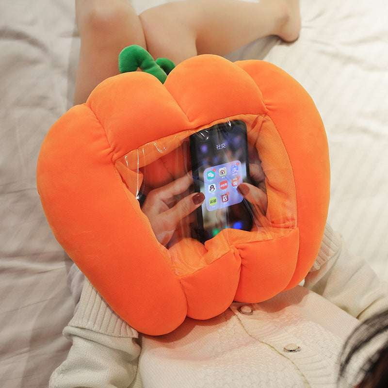 Cozy Doll Set, Plush Pumpkin Pillow, Pumpkin Hand Warmer - available at Sparq Mart