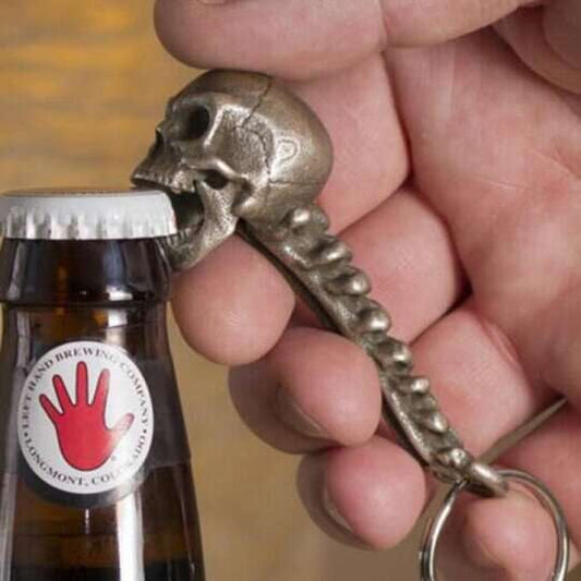 Creative Alloy Opener, Modern Home Barware, Stylish Skull Bottle Opener - available at Sparq Mart