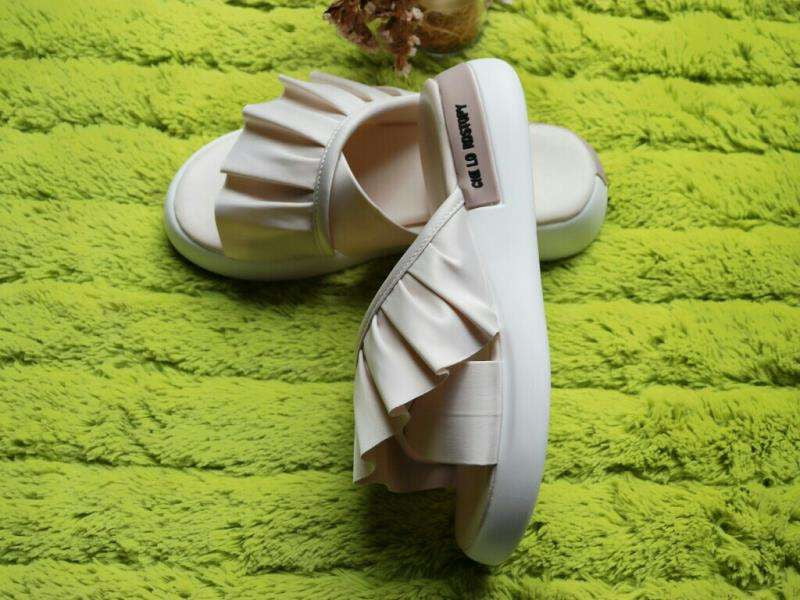 Lazy Slip-On Footwear, Pigskin Women's Loafers, Summer Fashion Slippers - available at Sparq Mart