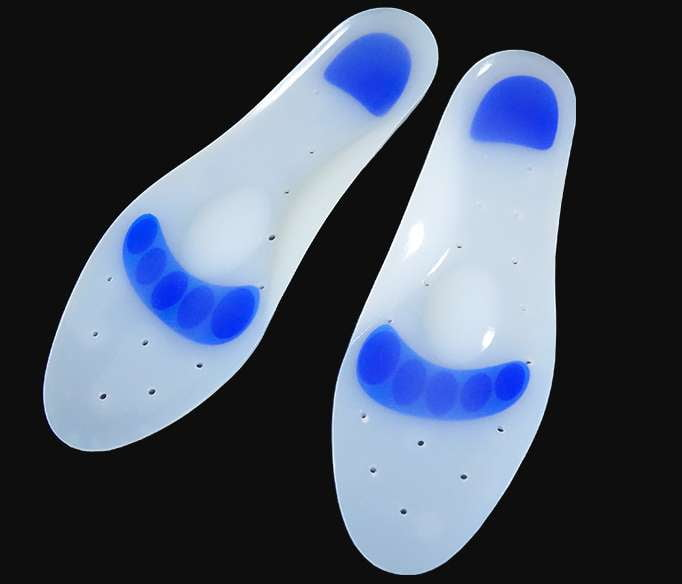 comfortable insoles women, shock absorption insoles, silicone arch support - available at Sparq Mart