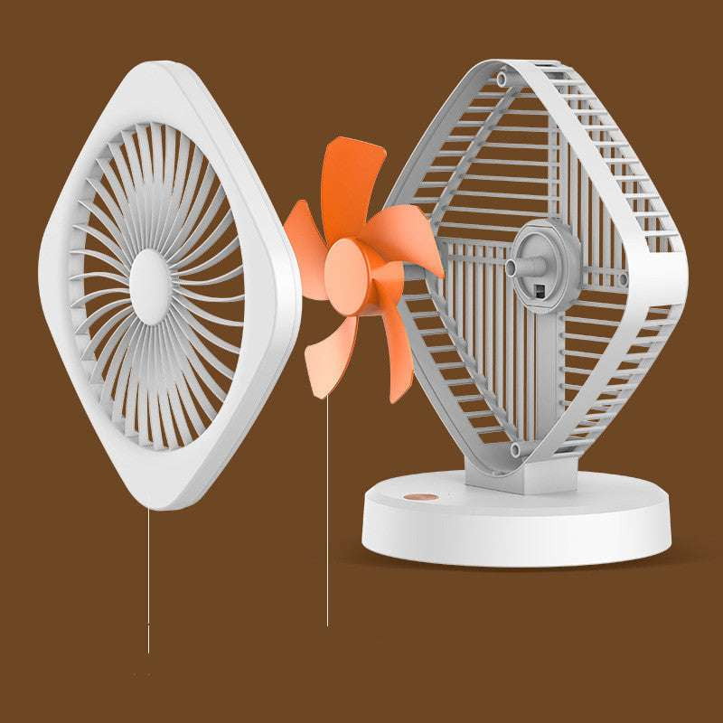 Portable Desktop Fan, Quiet Office Cooler, USB Charging Fan - available at Sparq Mart