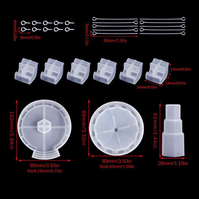 Carousel Mold Design, Chair Mold Crafts, Crystal Drop Glue Chair Mold - available at Sparq Mart