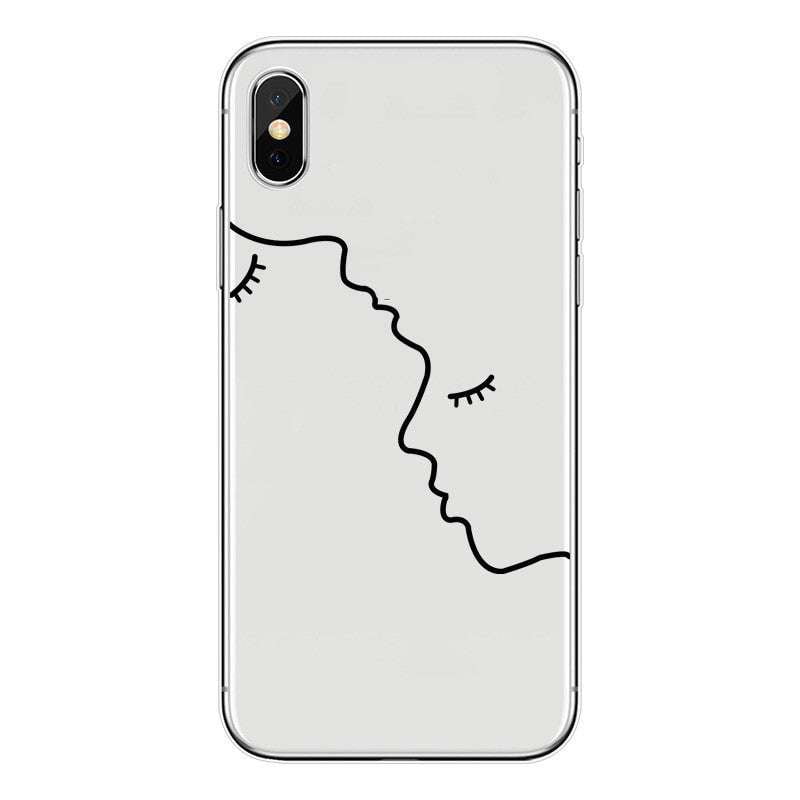 Cartoon Phone Cases, Transparent iPhone Covers, Unique Phone Accessories - available at Sparq Mart