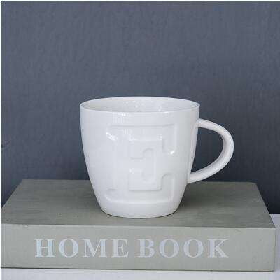 Creative English Letter Ceramic Cup, Every Occasion, Unique Gift - available at Sparq Mart