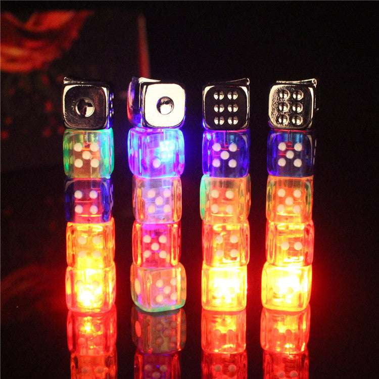 Glowing Dice Lighter, Inflatable Dice Lighter, Unique Flame Lighters - available at Sparq Mart