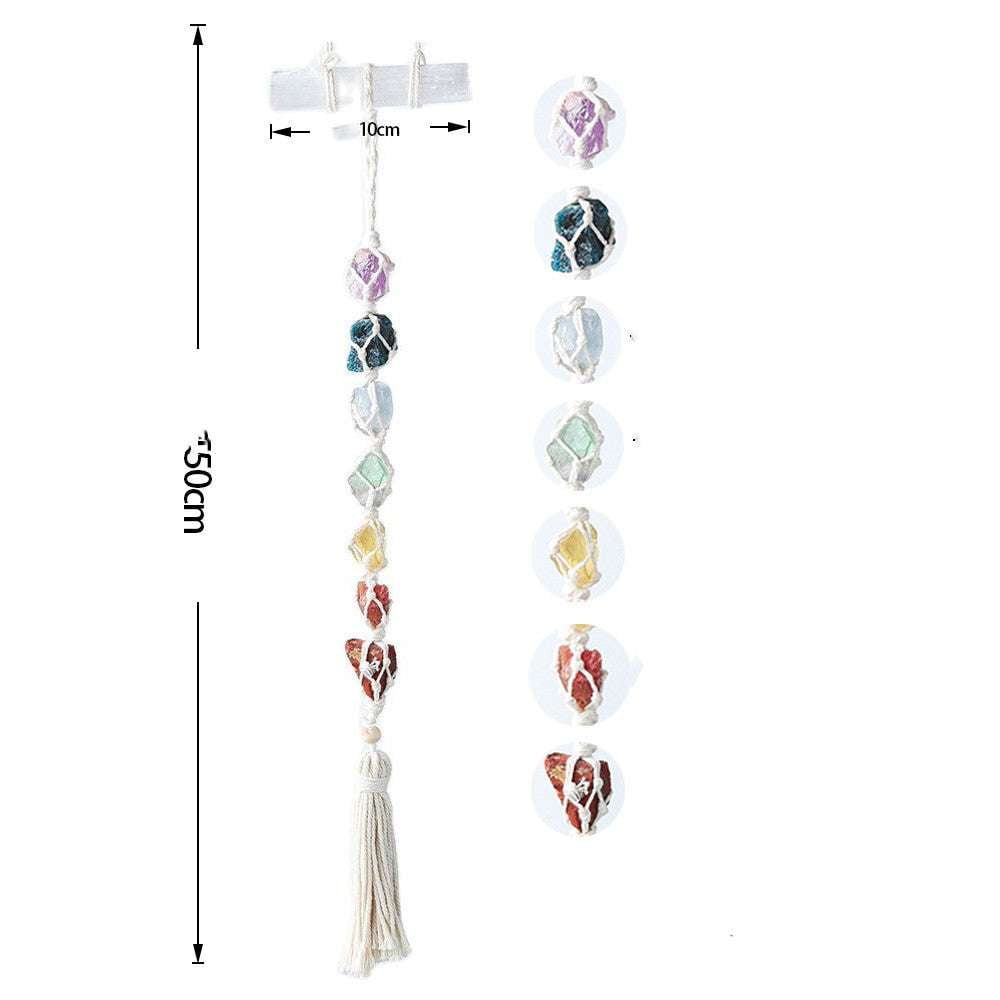 Crystal Car Charm, Gemstone Hanging Ornament, Handcrafted Crystal Decor - available at Sparq Mart