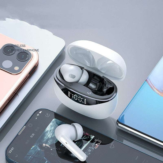 Comfort-Fit Wireless Earphones, High-Quality Sound Earpods, TWS Noise-Cancelling Earbuds - available at Sparq Mart