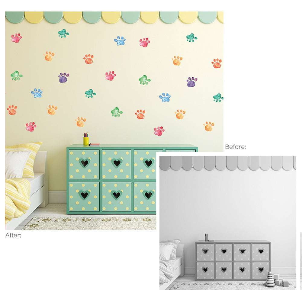 'Nursery Wall Stickers', 'Pink Dot Stickers', 'Polka Dot Decor' - available at Sparq Mart