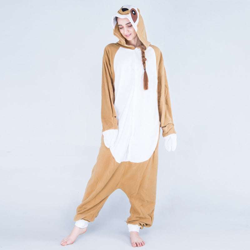 cartoon pajama homewear, cute sloth pajama - available at Sparq Mart