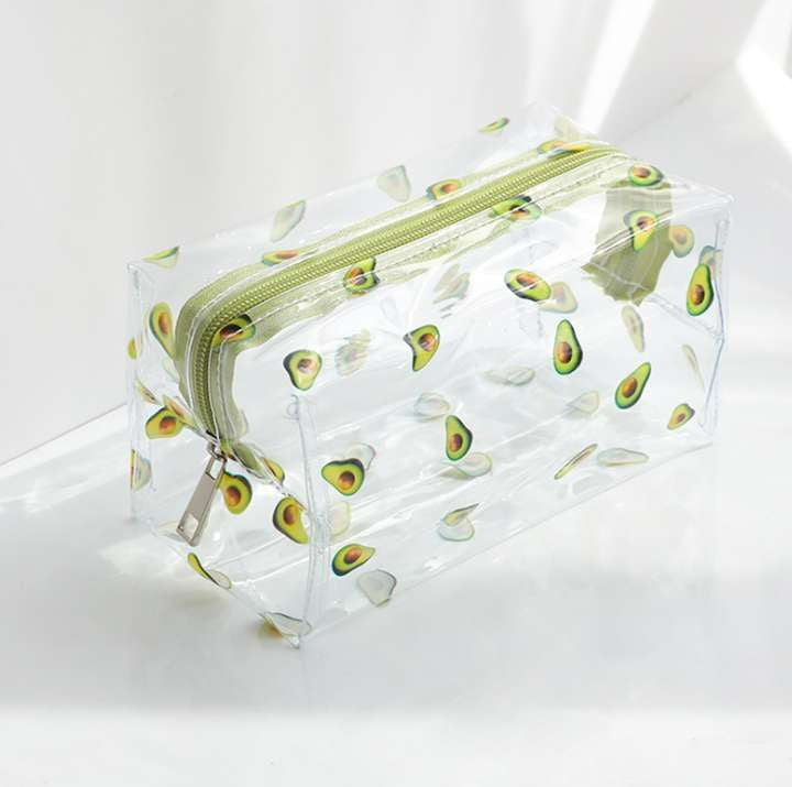 Cute Cosmetic Organizer, Large Portable Cosmetic, Transparent Wash Bag - available at Sparq Mart