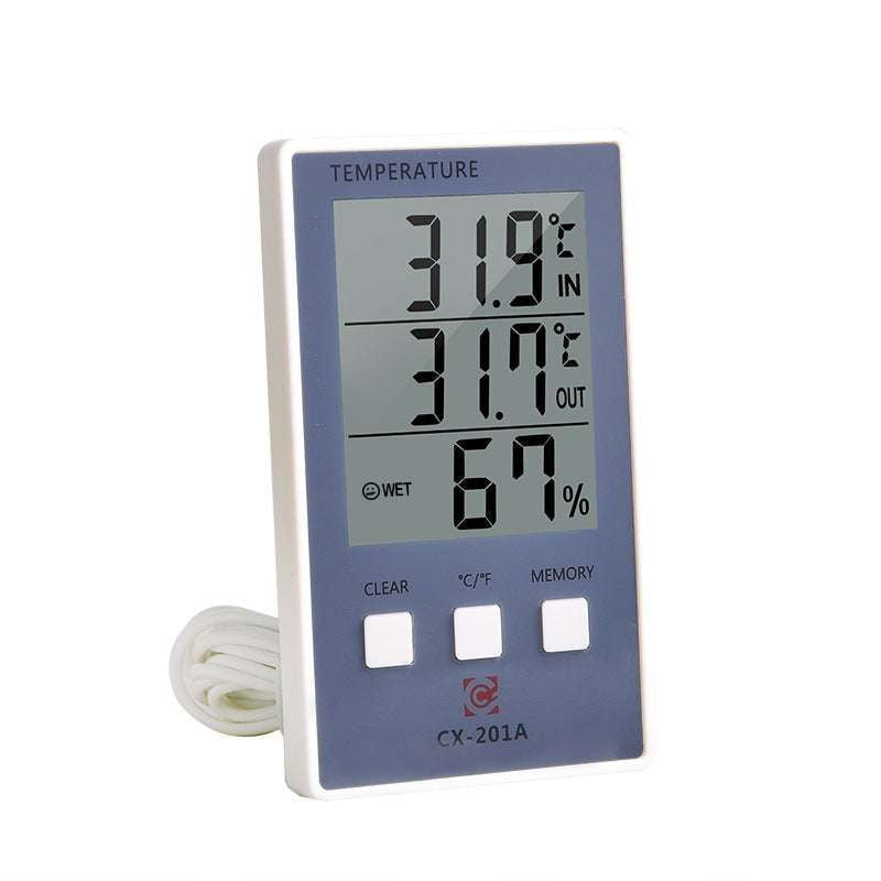 aquarium temperature monitor, electronic humidity gauge, fish bowl thermometer - available at Sparq Mart