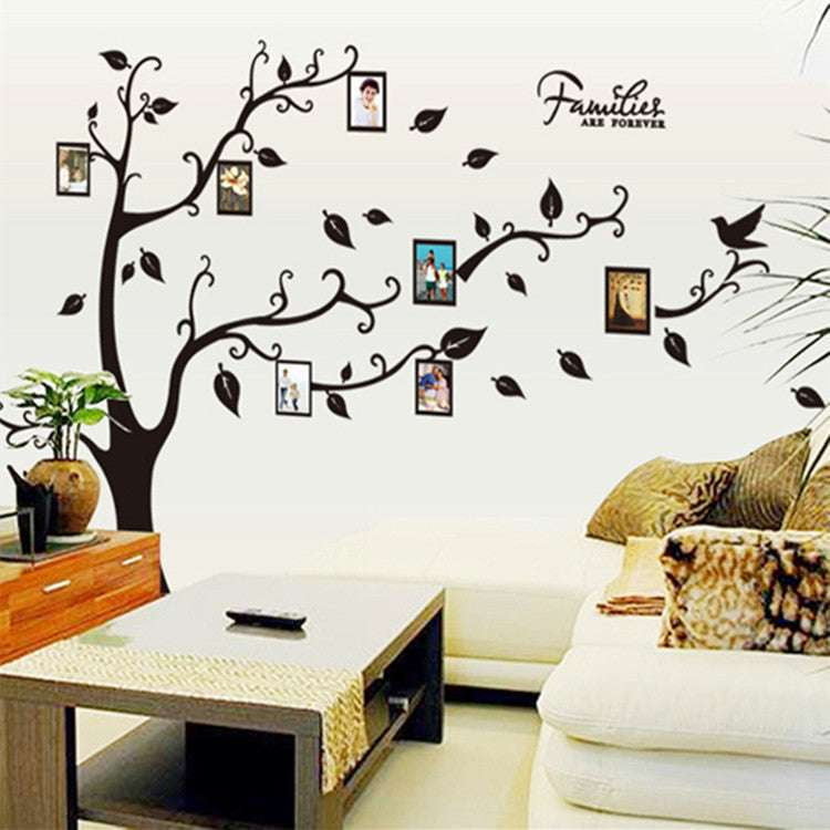 birds wall sticker, decorative tree art, family tree decal - available at Sparq Mart