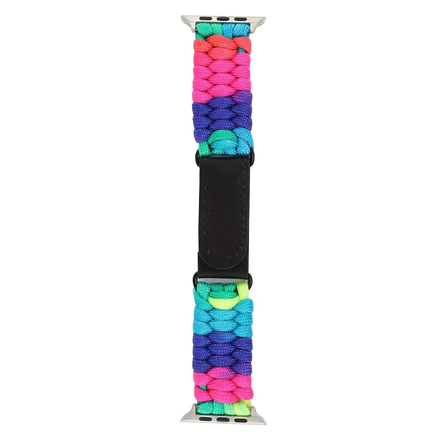 Outdoor Wristband Strap, Paracord Watch Band, Velcro Apple Watch - available at Sparq Mart