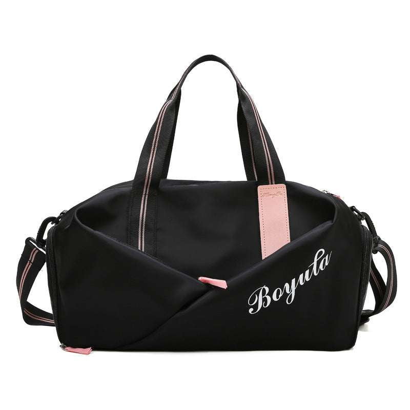 Stylish Workout Accessory, Wet-Dry Compartment, Women's Gym Bag - available at Sparq Mart