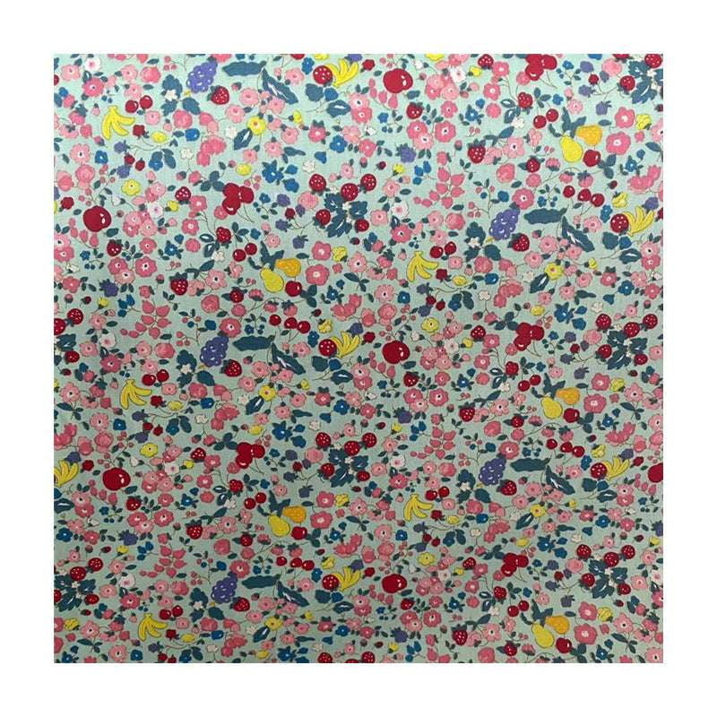 Eco Cotton Fabric, Kids Floral Textile, Sustainable Flower Cloth - available at Sparq Mart