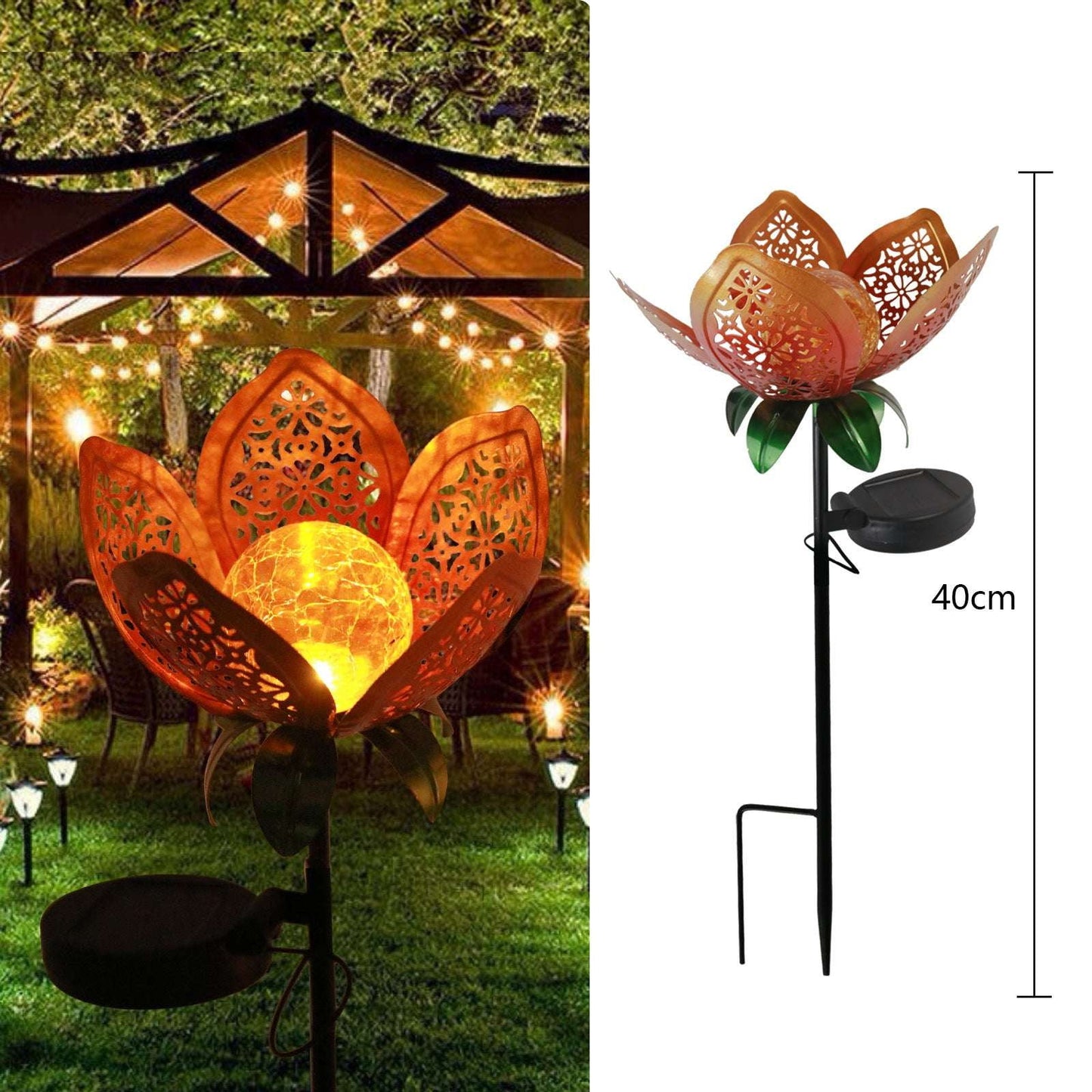 decorative solar lamps, outdoor solar illumination, solar garden lights - available at Sparq Mart