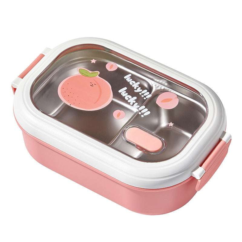 Eco-Friendly Lunchbox, Printed Student Lunchbox, Stainless Steel Lunchbox - available at Sparq Mart