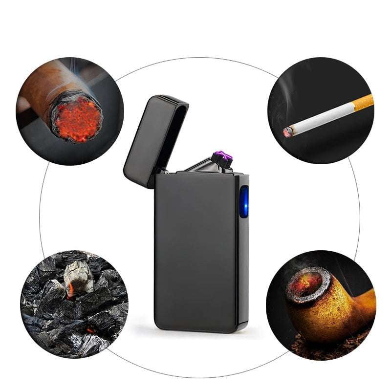 Eco-Friendly Flameless Lighter, Portable Electric Lighter, USB Rechargeable Lighter - available at Sparq Mart