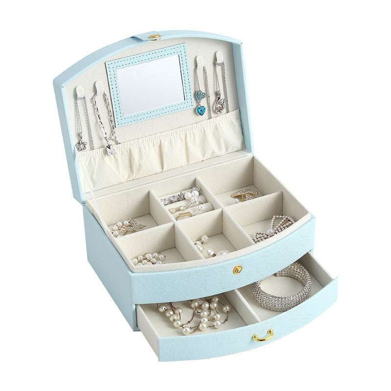 Compact Jewelry Storage, Drawer Jewelry Holder, Jewelry Organizer Box - available at Sparq Mart