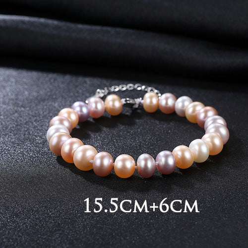 Elegant pearl bracelet, freshwater pearl bracelet, S925 silver bracelet - available at Sparq Mart