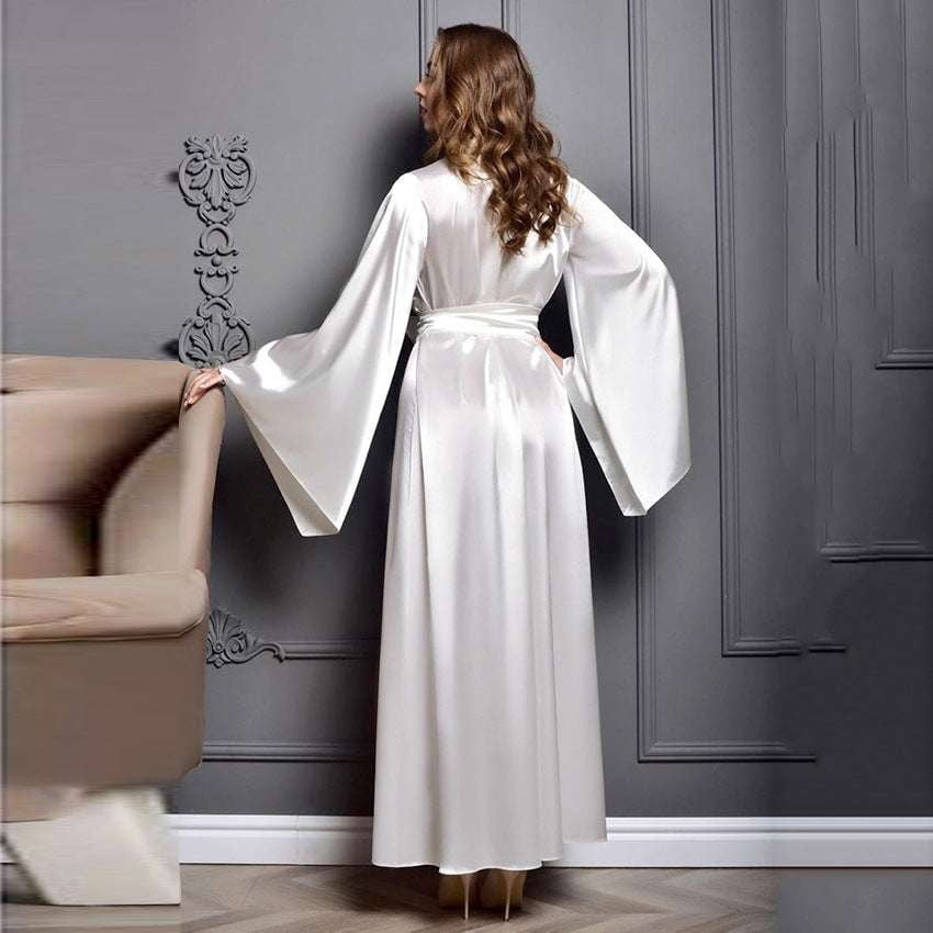 Comfortable Sleepwear Women, Satin Loungewear Sets, Silky Pajama Outfits - available at Sparq Mart