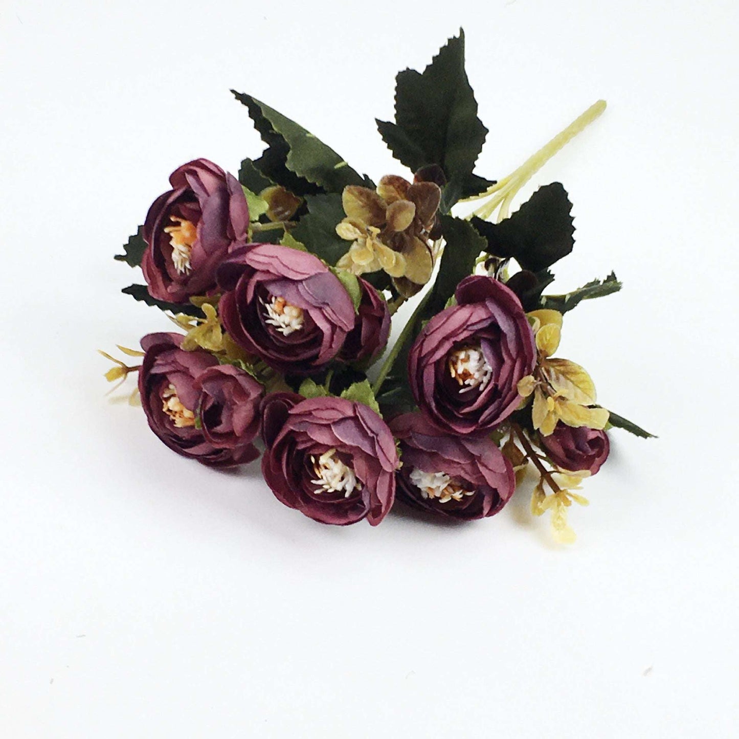 Artificial Flower Display, Camellia Table Decor, Silk Rose Centerpiece - available at Sparq Mart