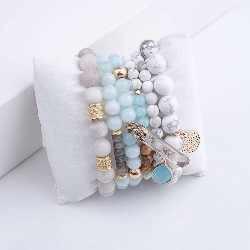 Elegant Bracelet Gift, Healing Stone Bracelet, Natural Stone Jewelry - available at Sparq Mart