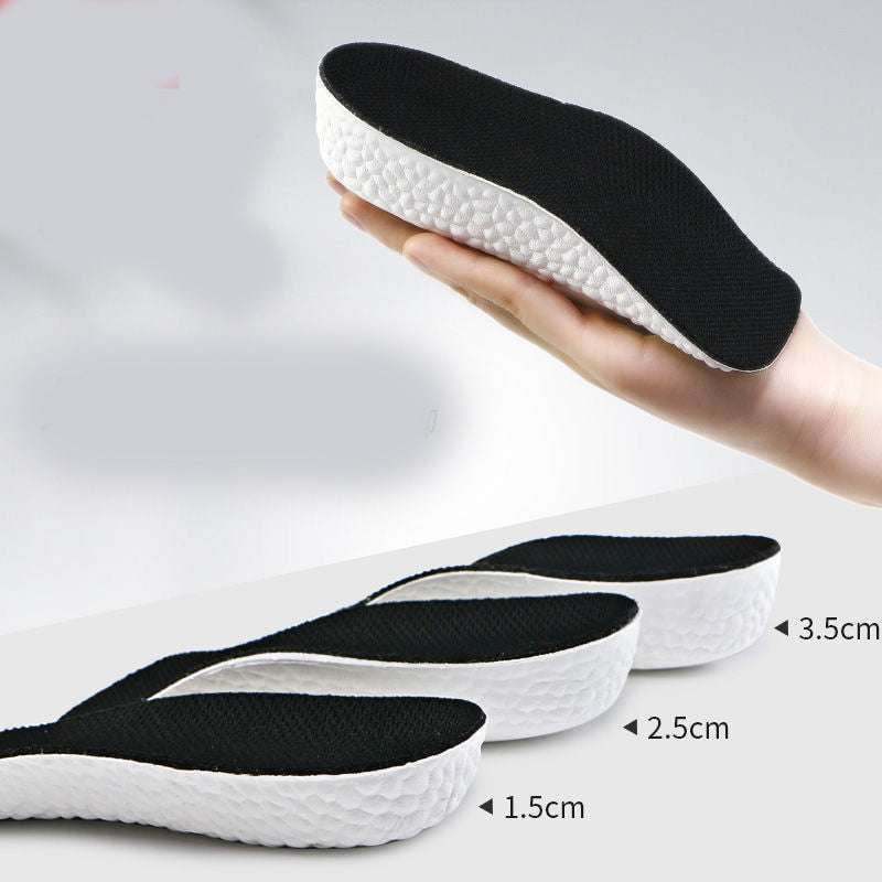 comfortable heel insoles, discreet shoe lift, heightening insole insert - available at Sparq Mart