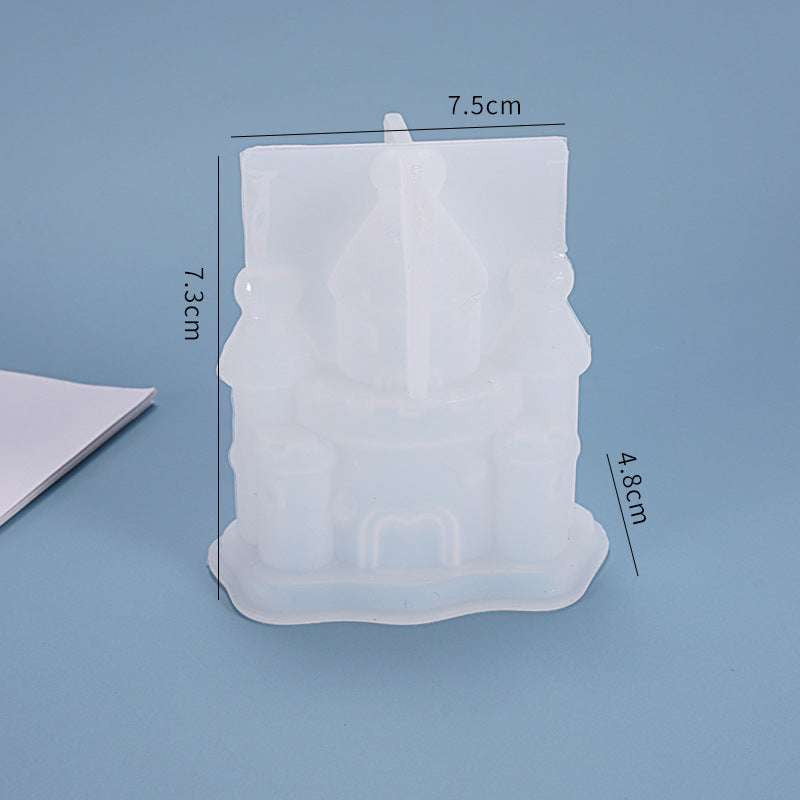 Chinese Traditional Crafts, DIY Crystal Projects, Silicone Castle Mold - available at Sparq Mart