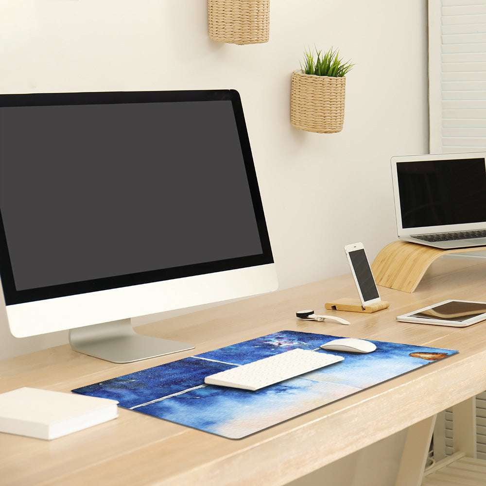 ergonomic desk mat, keyboard protective cover, office mouse pad - available at Sparq Mart