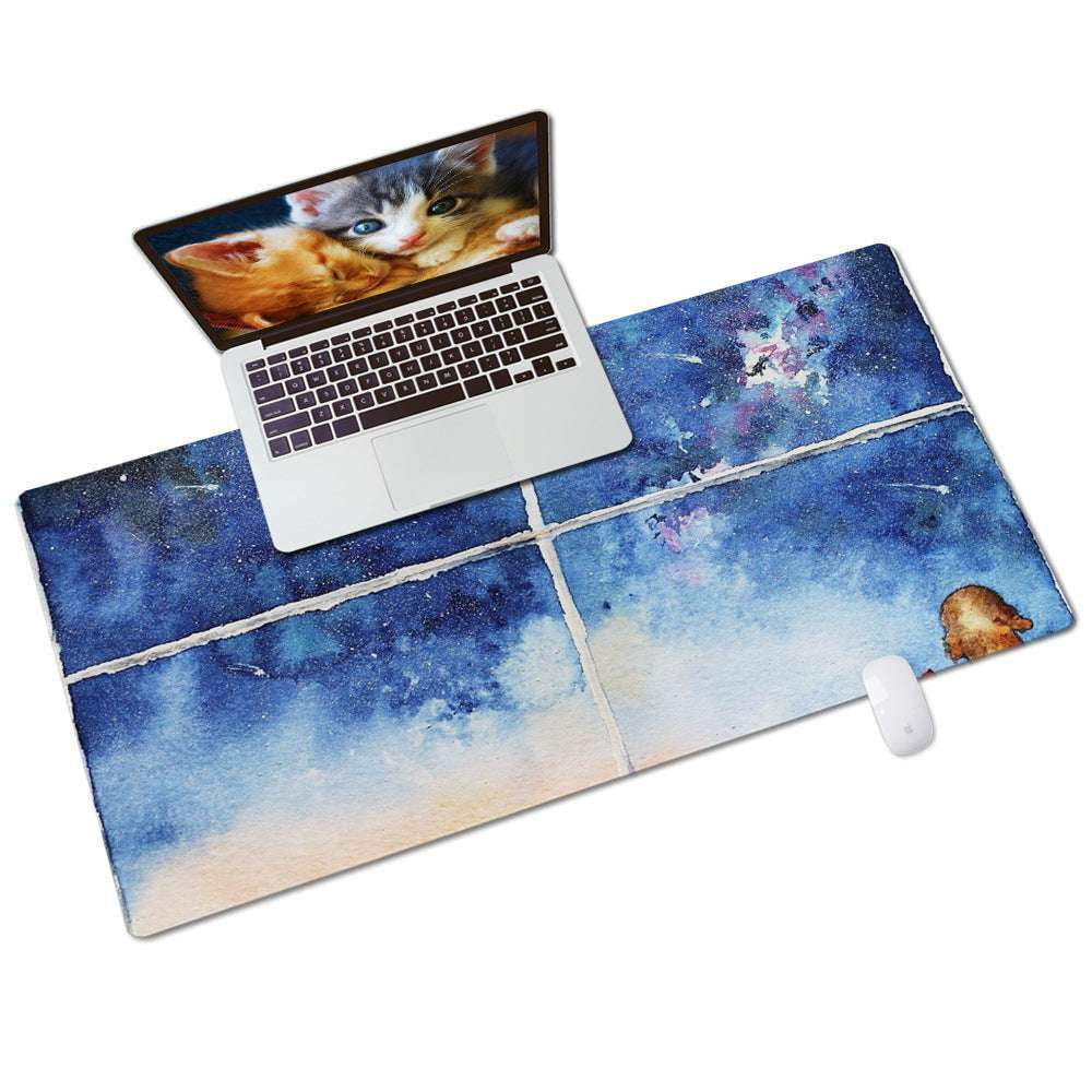 ergonomic desk mat, keyboard protective cover, office mouse pad - available at Sparq Mart