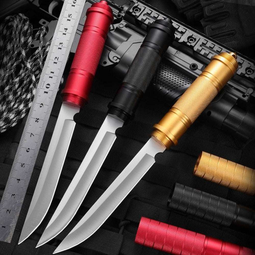 'Multifunctional Camping Knife', 'Outdoor Tactical Knife', 'Survival Gear Knife' - available at Sparq Mart