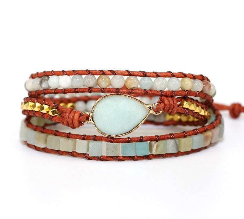 Exquisite Bohemian Bracelet, Handmade Bohemian Bracelet, Natural Woven Bracelet - available at Sparq Mart