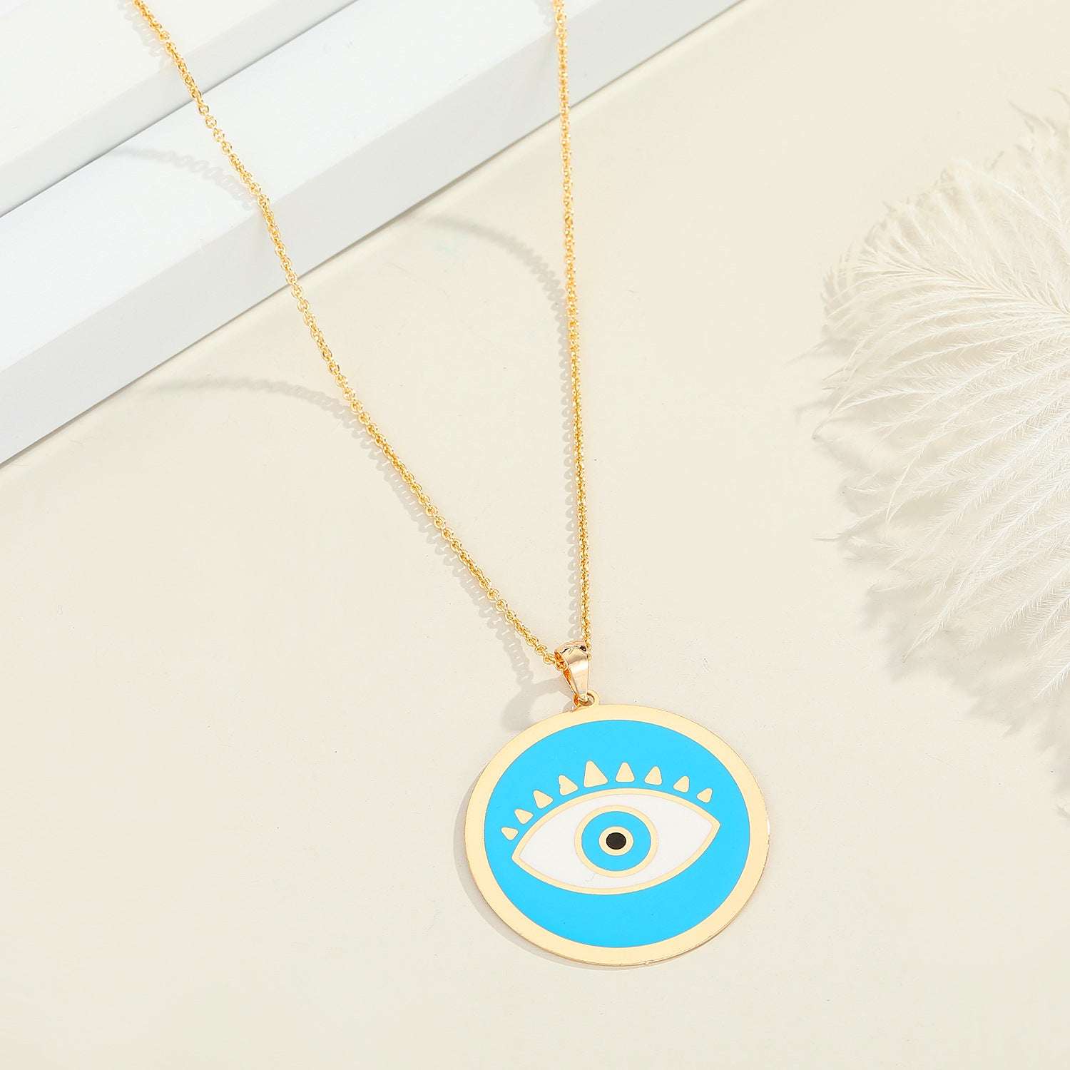 Demon Eye, Pendant Necklace, Personality Jewelry - available at Sparq Mart