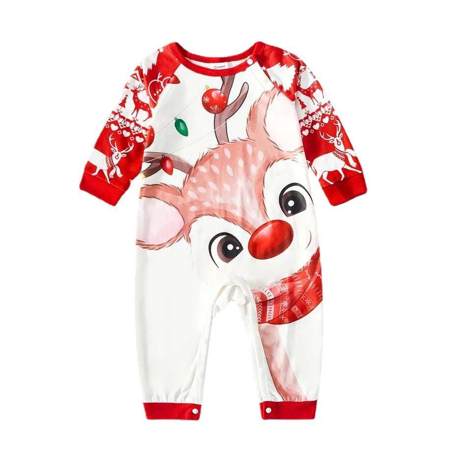 Casual Home Wear, Fashion Christmas Print, Parent Child Set - available at Sparq Mart