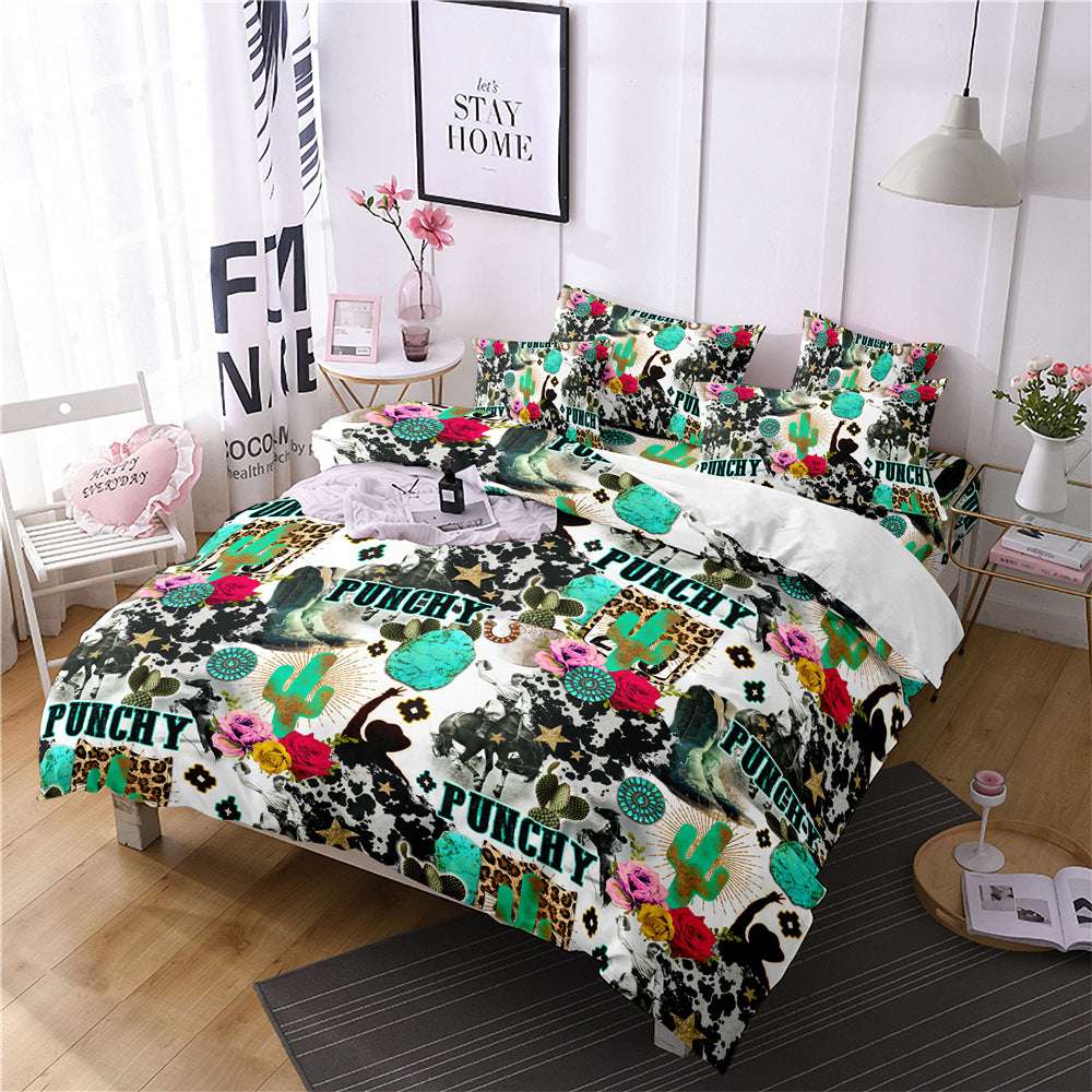 Digital Printing Bedding, Fashionable Bedding Set - available at Sparq Mart