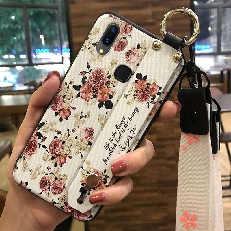 Fashion Phone Protector, Shockproof Floral Cover, VIVO X21i Case - available at Sparq Mart